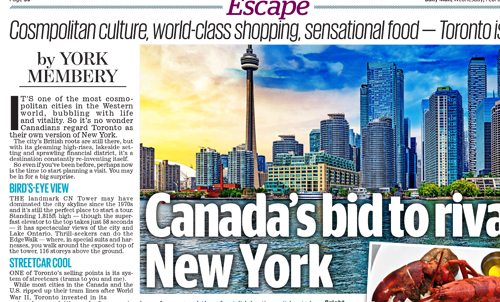 Toronto – Daily Mail